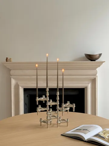 STOFF Nagel BMF キャンドルホルダー 3パック - Chrome - STOFF Nagel