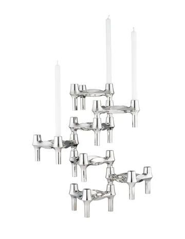 STOFF Nagel BMF キャンドルホルダー - Chrome - STOFF Nagel