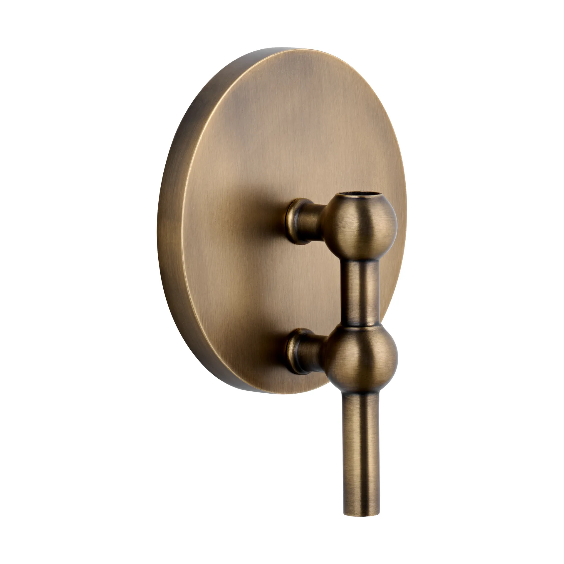 STOFF Nagel ウォールキャンドルホルダー, Bronzed brass STOFF Nagel