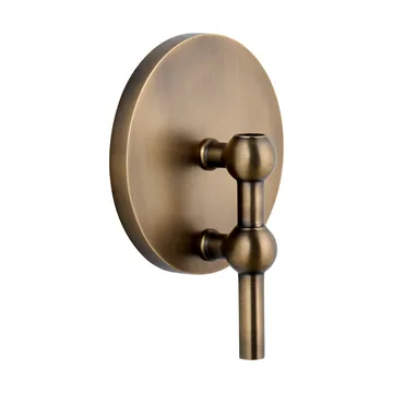 STOFF Nagel ウォールキャンドルホルダー - Bronzed brass - STOFF Nagel