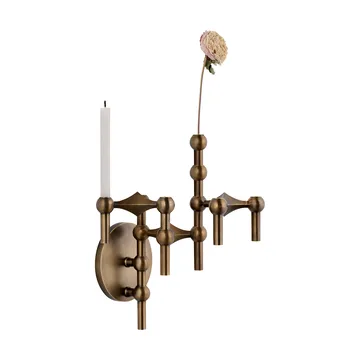 STOFF Nagel ウォールキャンドルホルダー - Bronzed brass - STOFF Nagel