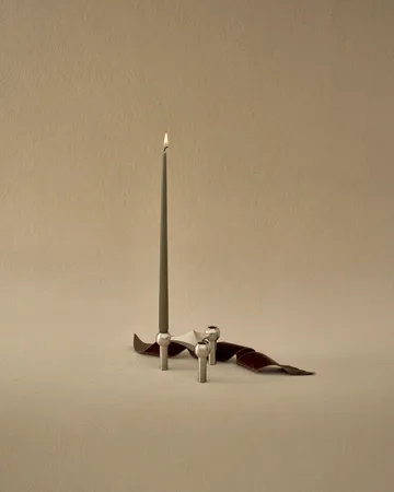 STOFF Nagel テーパードキャンドル by ester & erik 6本セット - Dusty green - STOFF Nagel