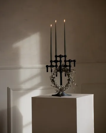 STOFF Nagel テーパードキャンドル by ester & erik 6本セット - Dusty green - STOFF Nagel