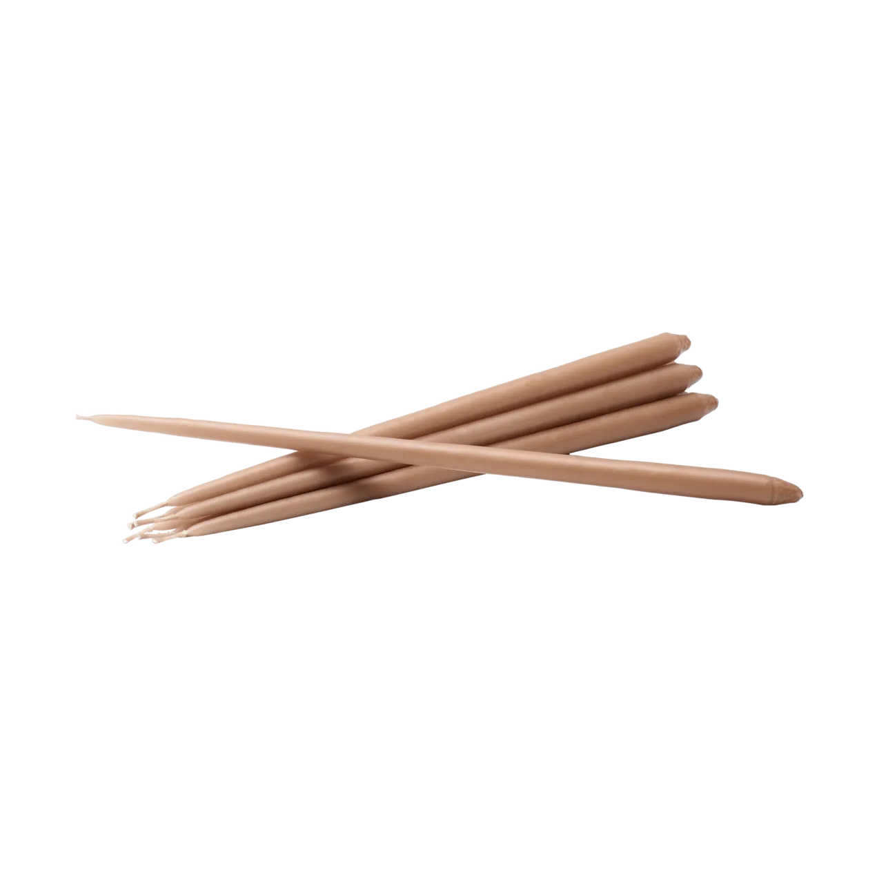 STOFF Nagel テーパードキャンドル by ester & erik 6本セット, dusty rose STOFF Nagel