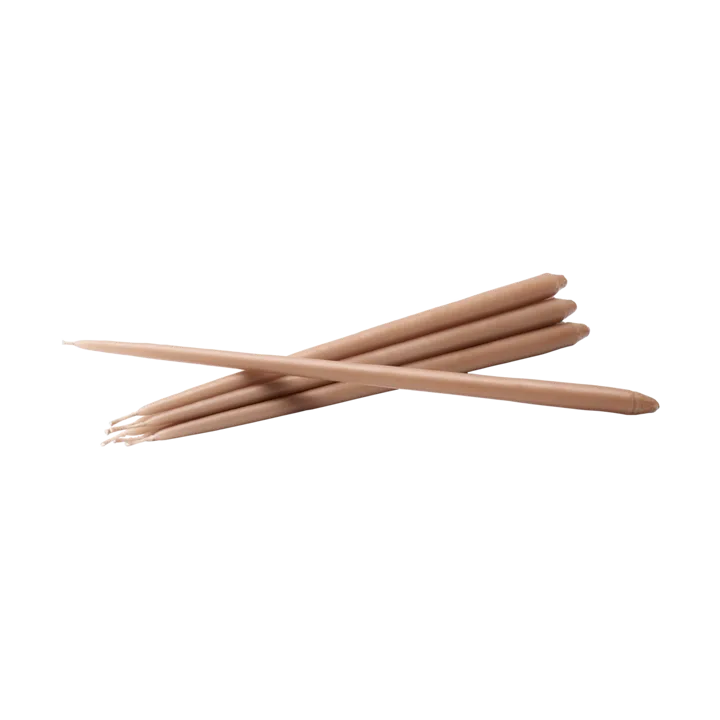 STOFF Nagel テーパードキャンドル by ester & erik 6本セット - dusty rose - STOFF Nagel