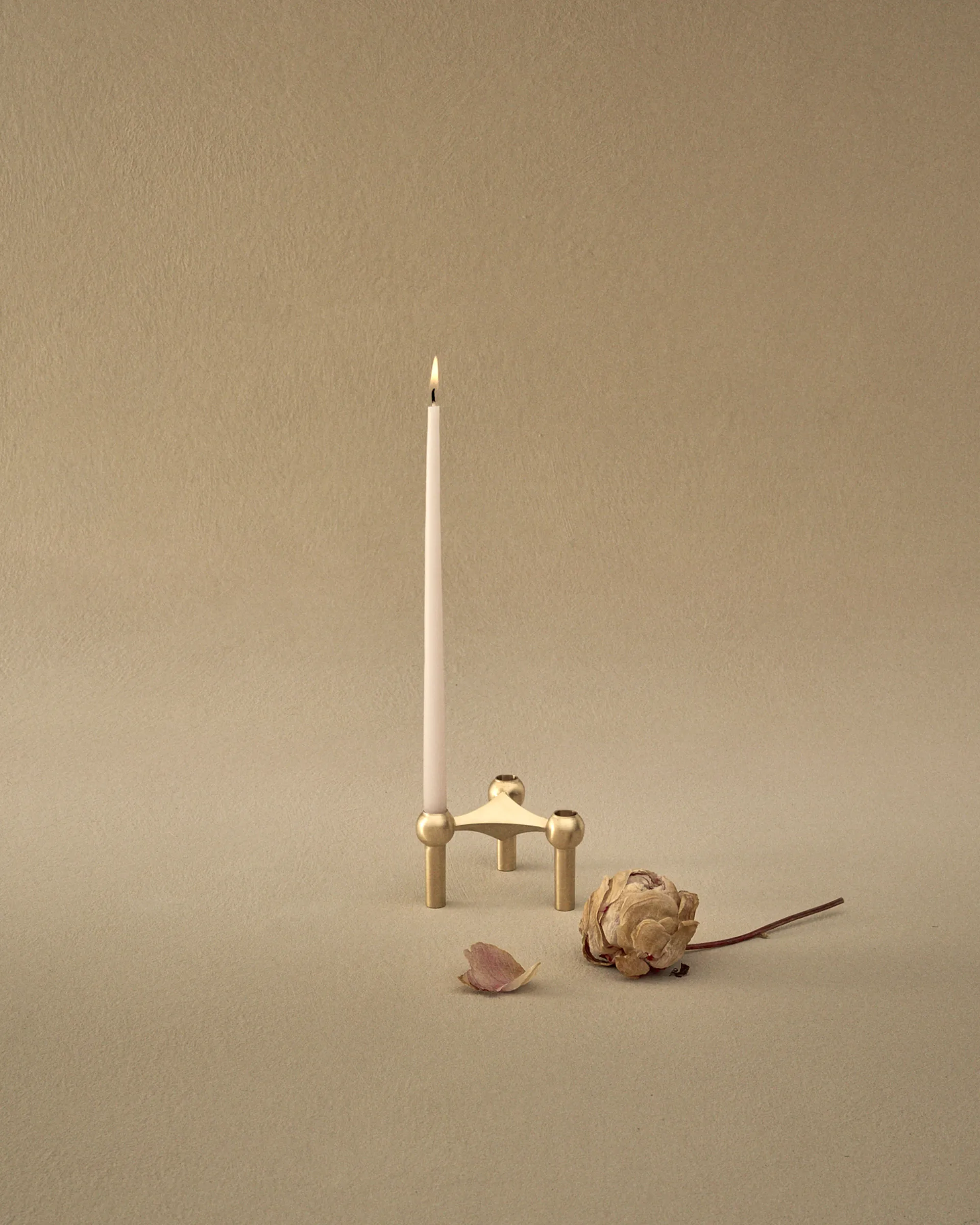 STOFF Nagel テーパードキャンドル by ester & erik 6本セット, Mellow pink STOFF Nagel