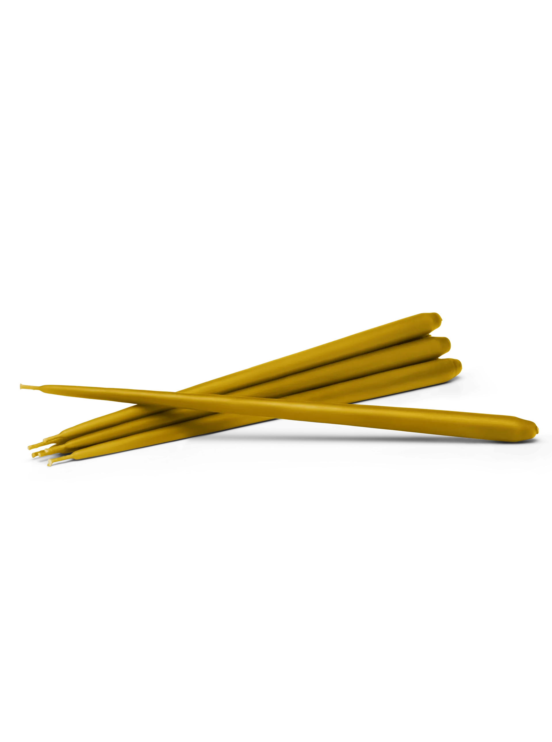 STOFF Nagel テーパードキャンドル by ester & erik 6本セット, Mustard STOFF Nagel