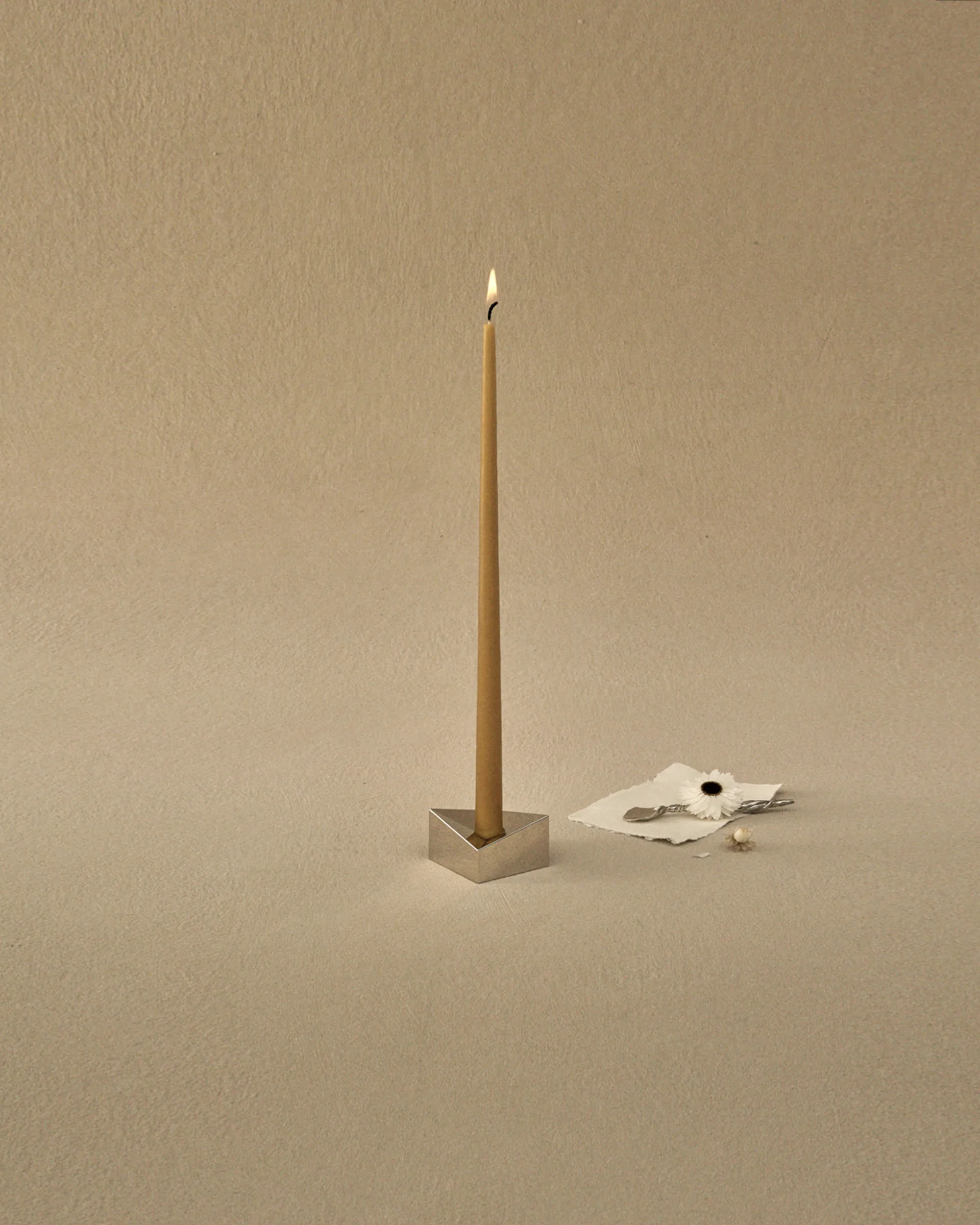 STOFF Nagel テーパードキャンドル by ester & erik 6本セット, Mustard STOFF Nagel