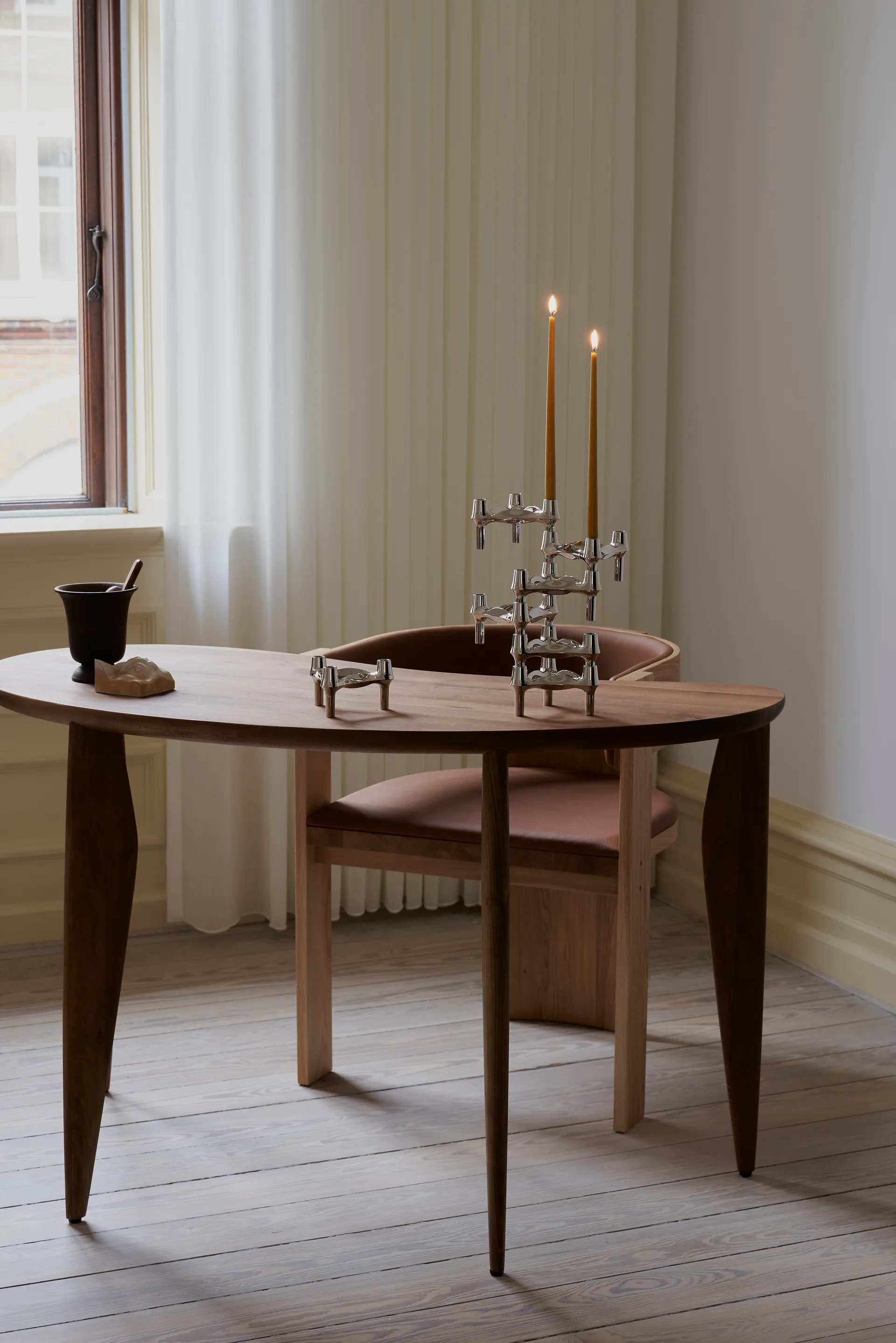 STOFF Nagel テーパードキャンドル by ester & erik 6本セット, Mustard STOFF Nagel