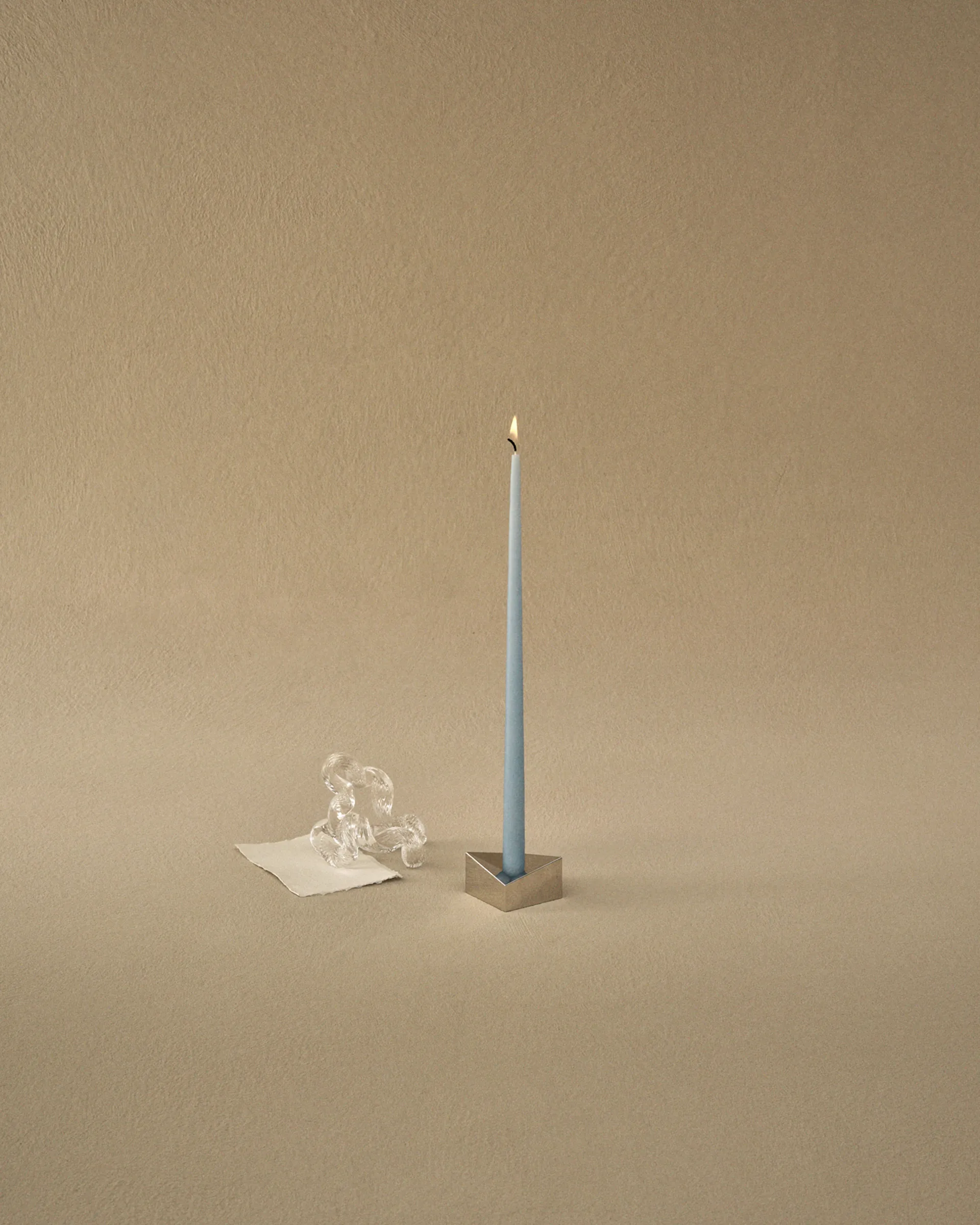 STOFF Nagel テーパードキャンドル by ester & erik 6本セット, Sky blue STOFF Nagel