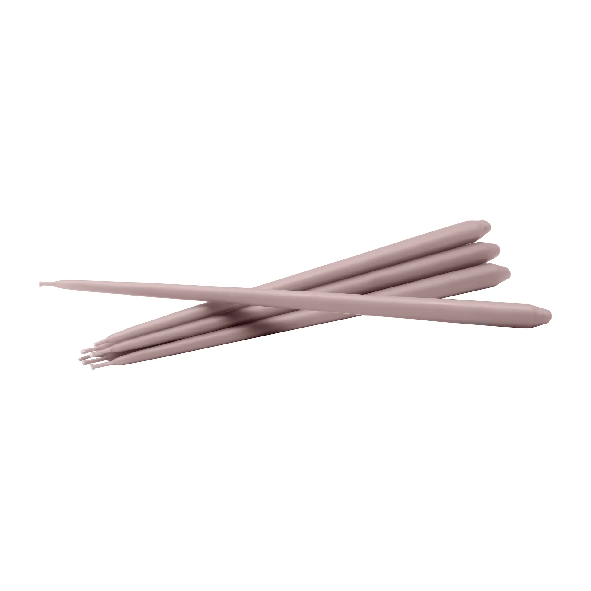 STOFF Nagel テーパードキャンドル by ester & erik 6本セット, Soft rose STOFF Nagel