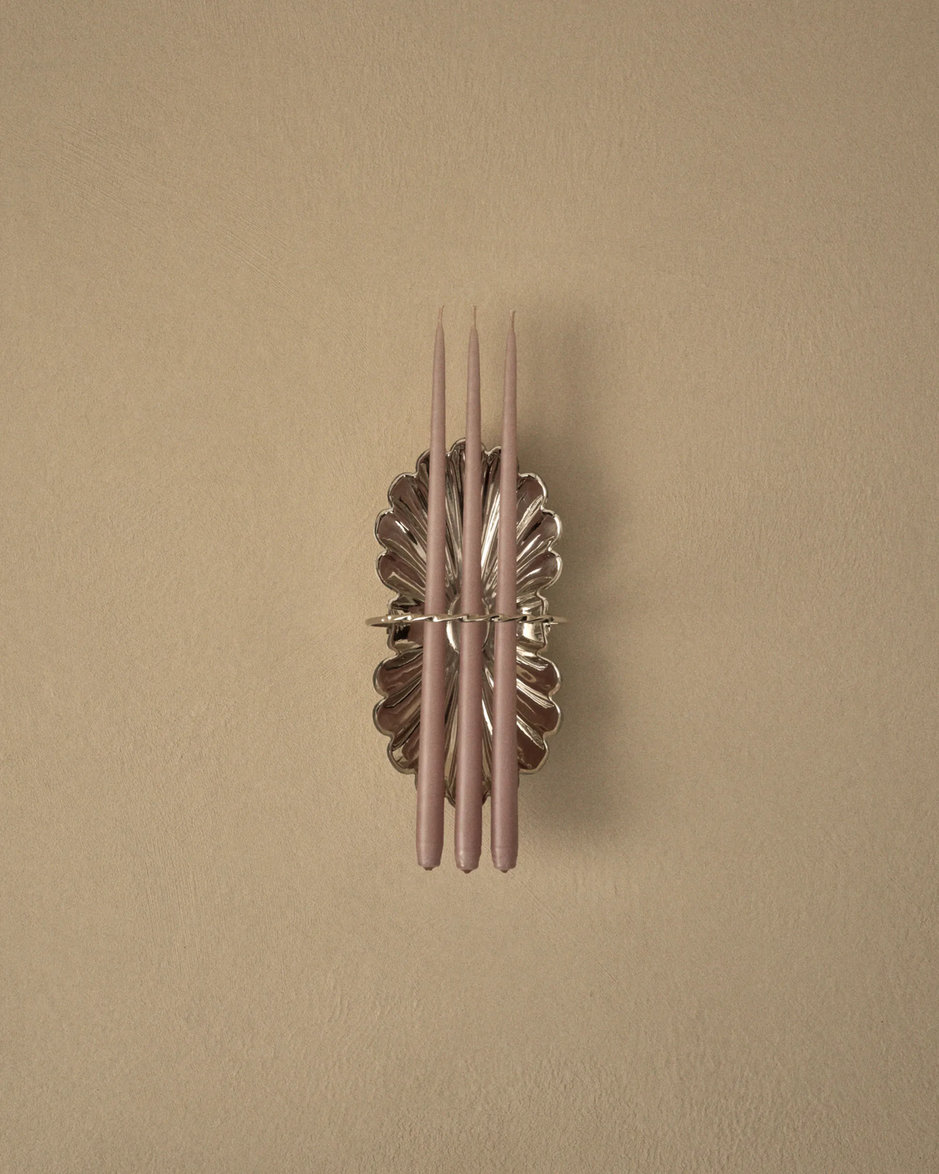 STOFF Nagel テーパードキャンドル by ester & erik 6本セット, Soft rose STOFF Nagel