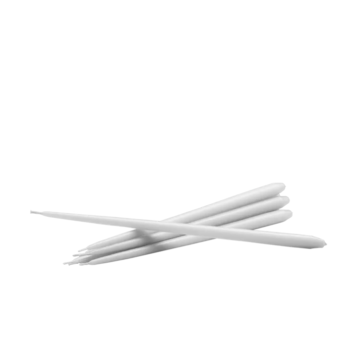 STOFF Nagel テーパードキャンドル by ester & erik 6本セット - White - STOFF Nagel