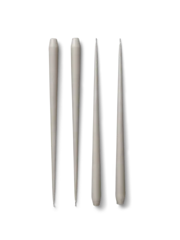 STOFF Nagel アンティークキャンドル by ester & erik large 4本 - Sand - STOFF Nagel