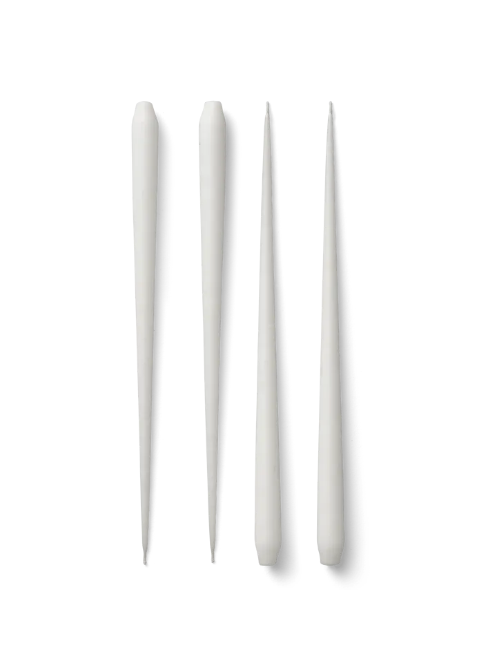 STOFF Nagel アンティークキャンドル by ester & erik large 4本 - White - STOFF Nagel