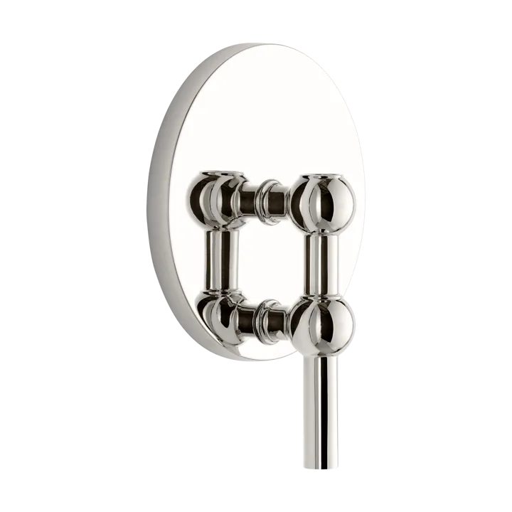 STOFF Nagel ウォールキャンドルホルダー - Chrome - STOFF Nagel