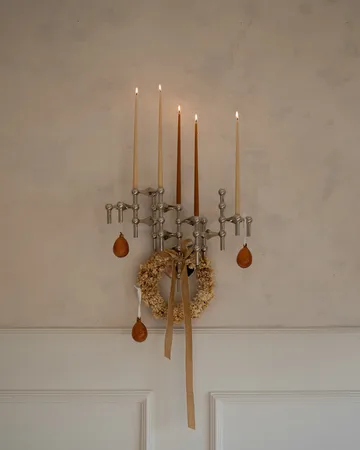 STOFF Nagel ウォールキャンドルホルダー - Chrome - STOFF Nagel