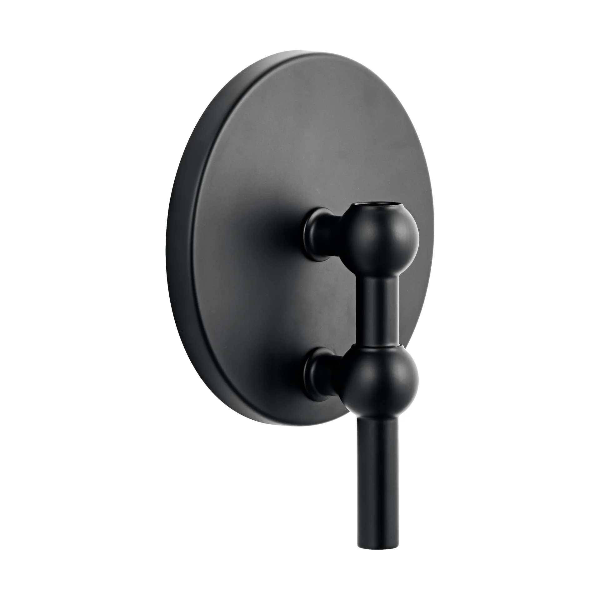 STOFF Nagel ウォールキャンドルホルダー, Matte Black STOFF Nagel