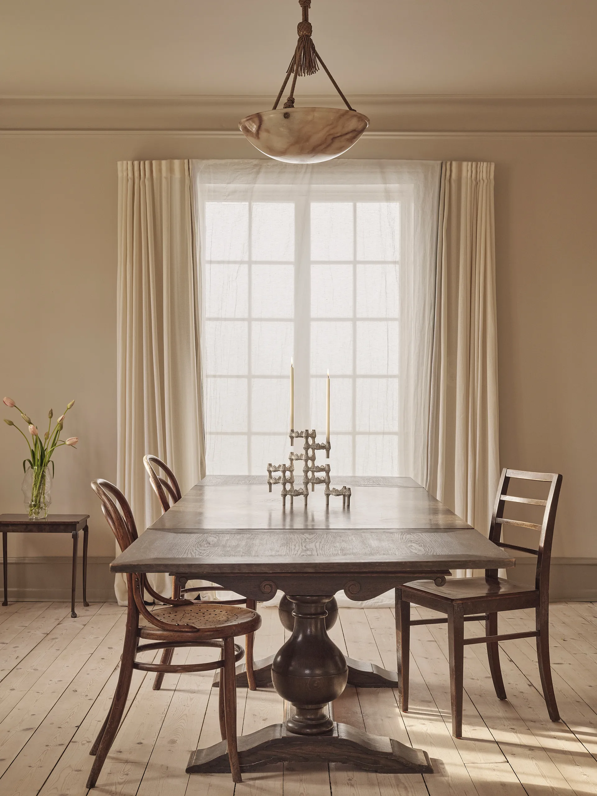 STOFF Nagel Quist キャンドルホルダー 3個, Brushed chrome STOFF Nagel