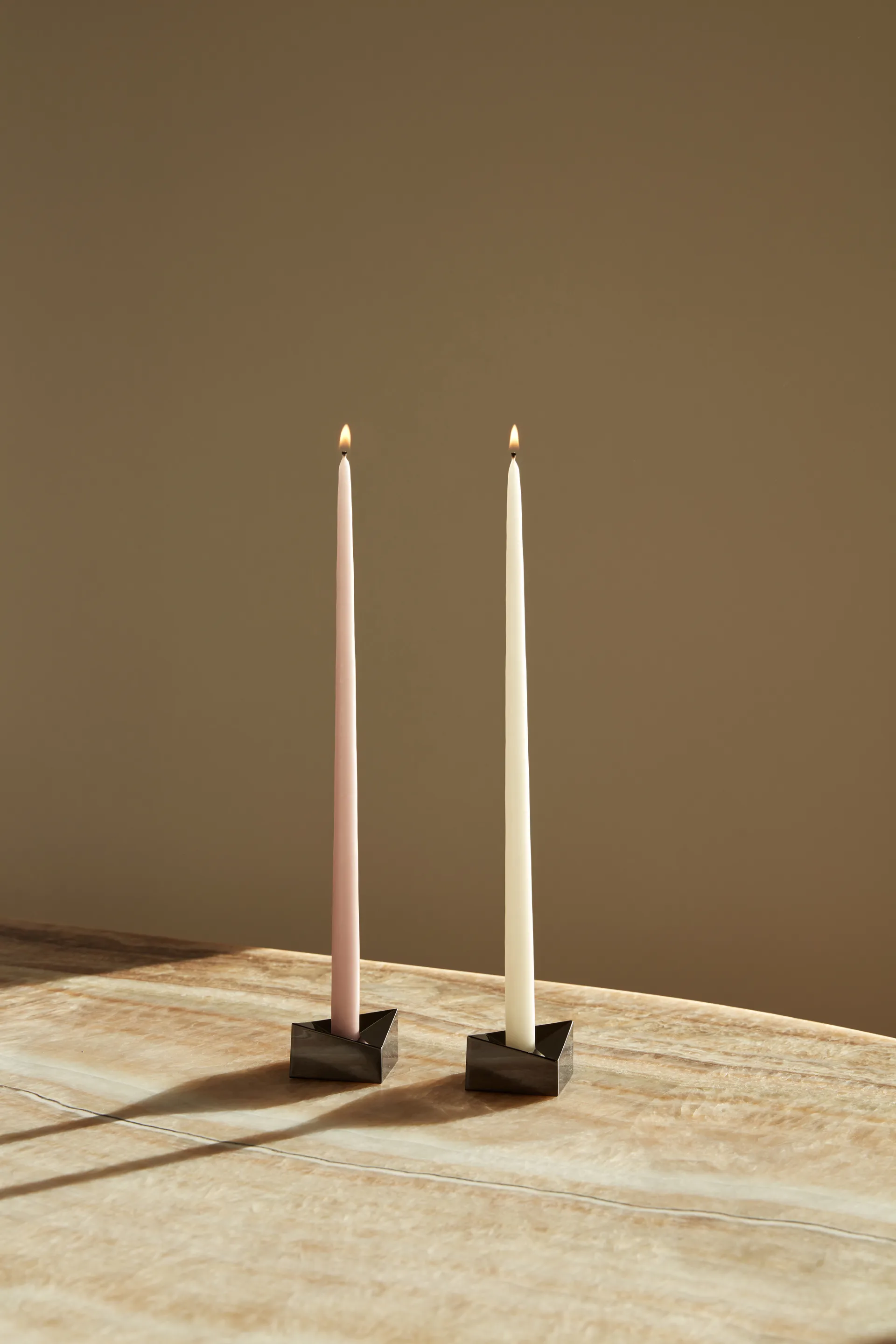 STOFF Nagel リフレクト キャンドルホルダー S 2.7 cm, Black chrome STOFF Nagel