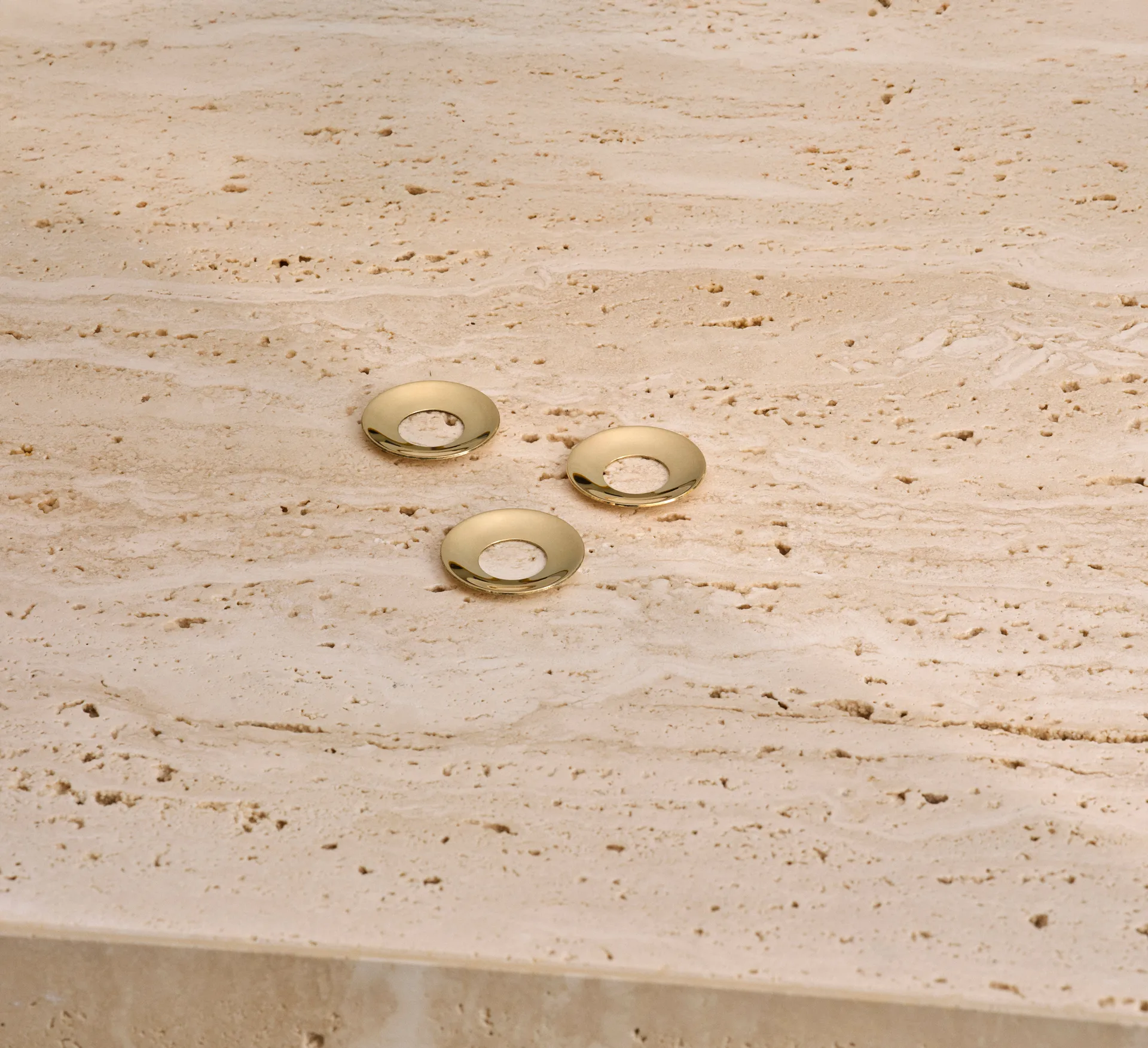 STOFF Nail キャンドルカフ 3個, Solid brass STOFF Nagel