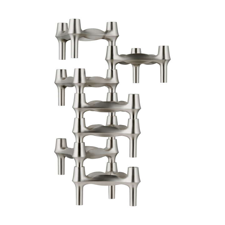STOFF BMF キャンドルホルダー, Brushed chrome STOFF | ストフ