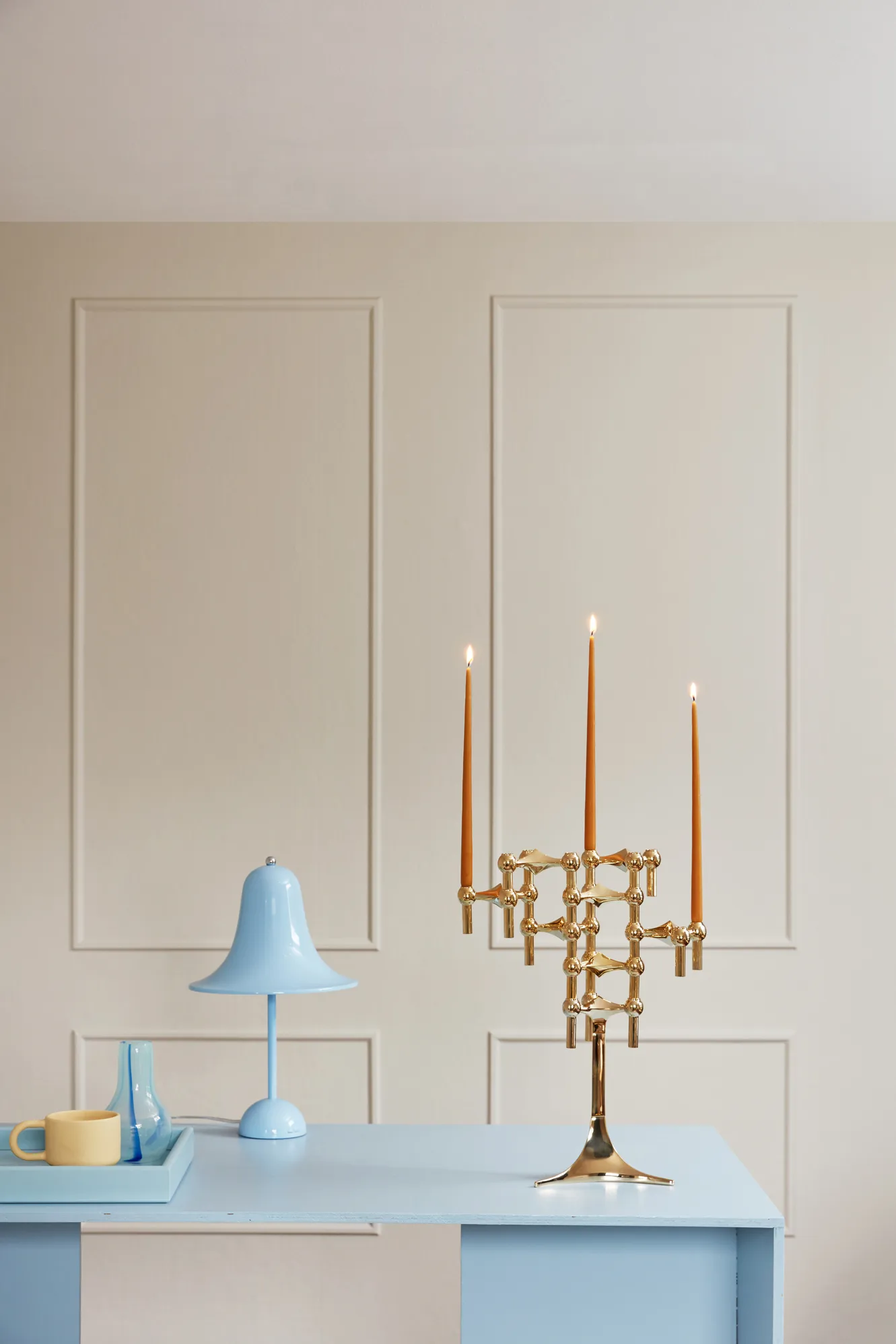 STOFF テーパードキャンドル by ester & erik 6本セット, amber STOFF | ストフ