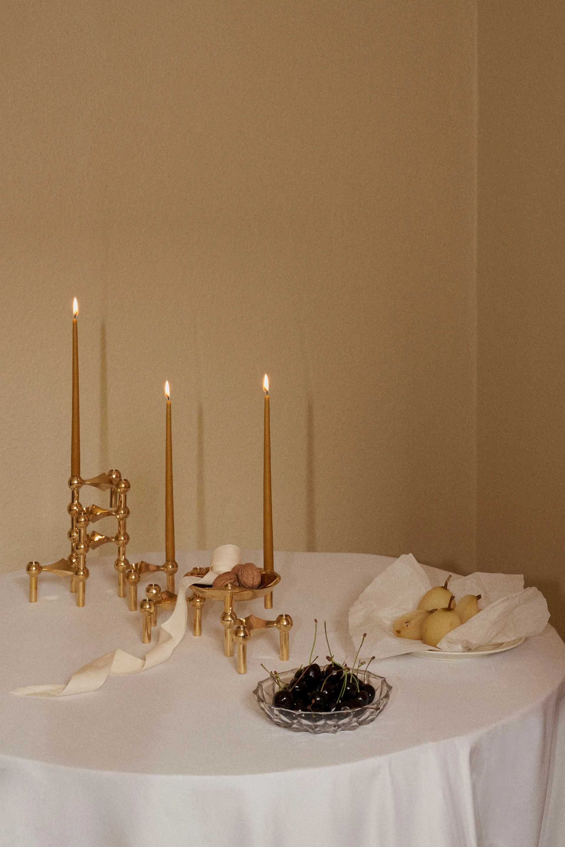 STOFF テーパードキャンドル by ester & erik 6本セット, amber STOFF | ストフ