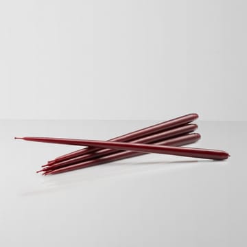STOFF テーパードキャンドル by ester & erik 6本セット - Burgundy red - STOFF | ストフ