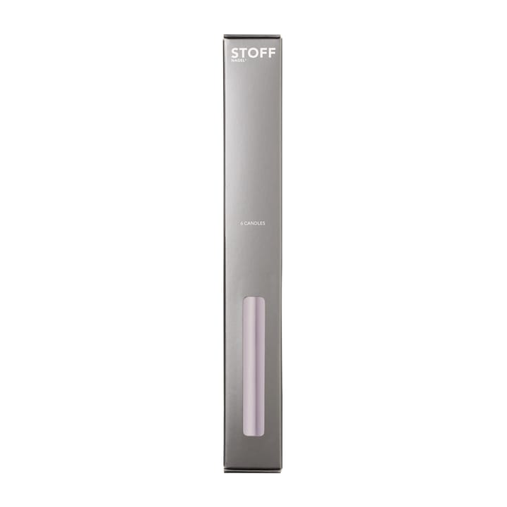 STOFF テーパードキャンドル by ester & erik 6本セット, Light lavender STOFF | ストフ