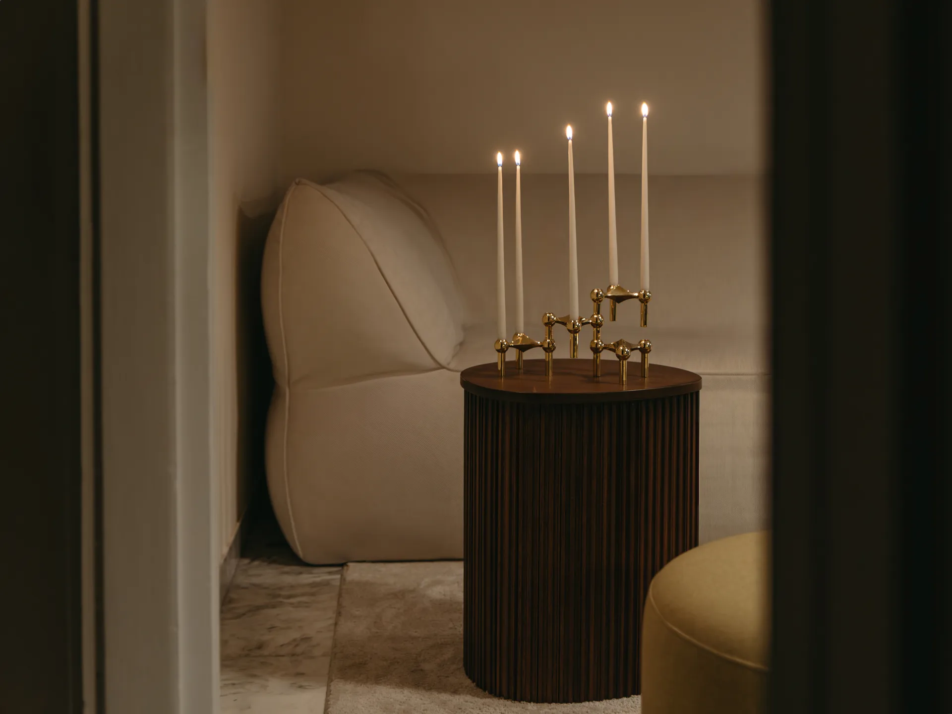 STOFF アンティークキャンドル by ester & erik large 4本, Off-white STOFF | ストフ