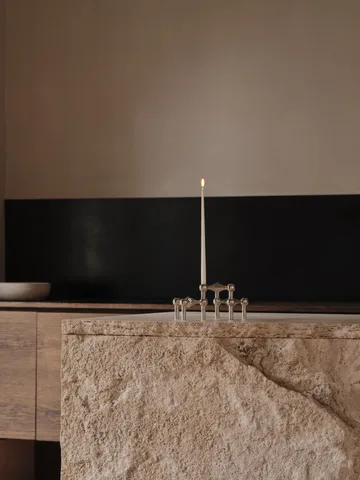 STOFF Nagel キャンドルスティック + キャンドル 12個セット - undefined - STOFF | ストフ