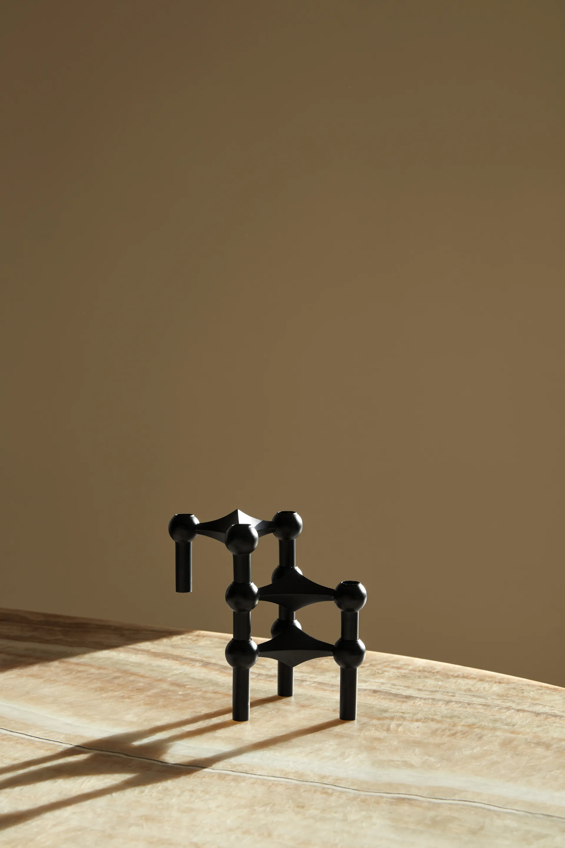 STOFF Nagel キャンドルホルダー 3個, black STOFF | ストフ