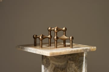 STOFF Nagel キャンドルスティック 3パック - Bronzed brass - STOFF | ストフ
