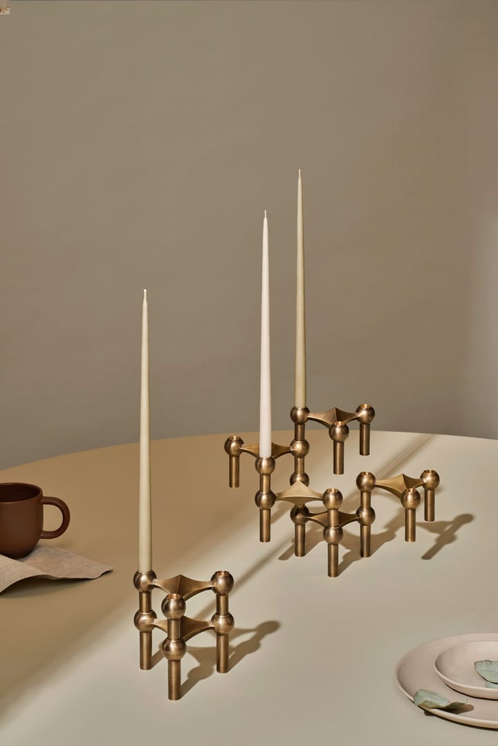 STOFF Nagel キャンドルスティック 3パック, Bronzed brass STOFF | ストフ