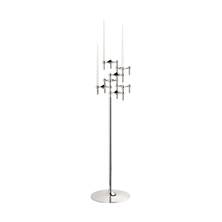 STOFF Nagel フロアキャンドルスティック 70 cm, Chrome STOFF | ストフ