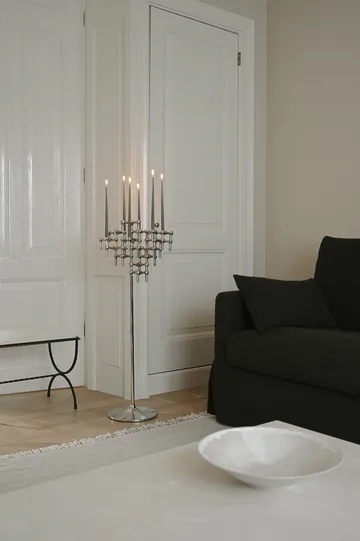 STOFF Nagel フロアキャンドルホルダー 70 cm - Chrome - STOFF | ストフ