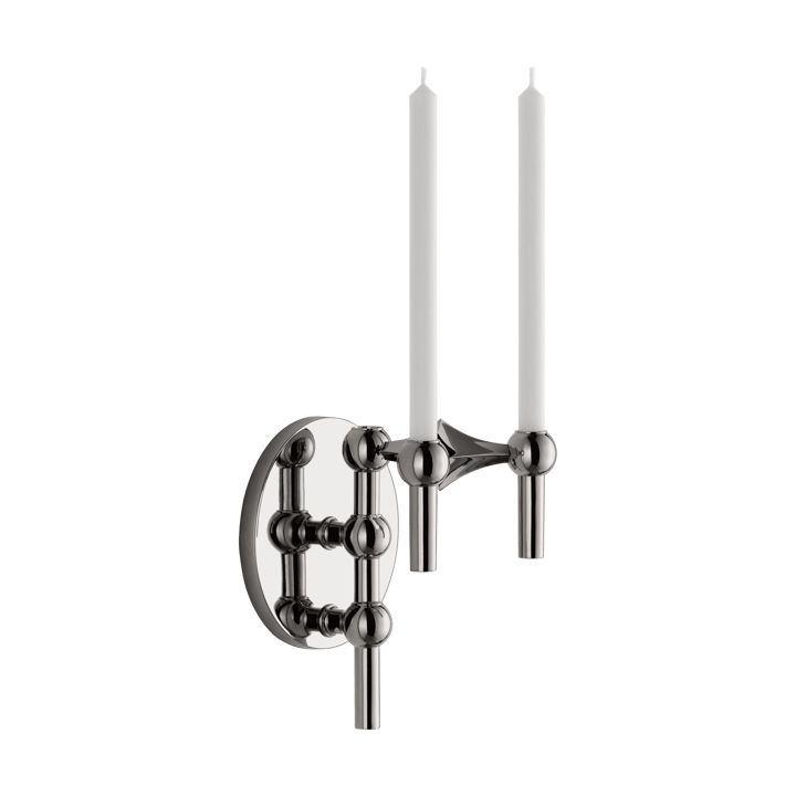 STOFF Nagel ウォールキャンドルホルダー, Black chrome STOFF | ストフ