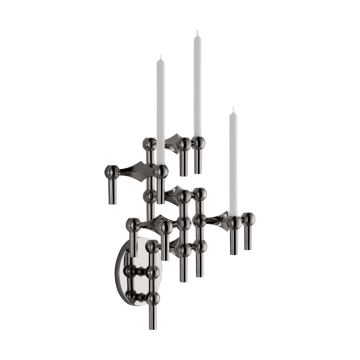 STOFF Nagel ウォールキャンドルホルダー - Black chrome - STOFF | ストフ