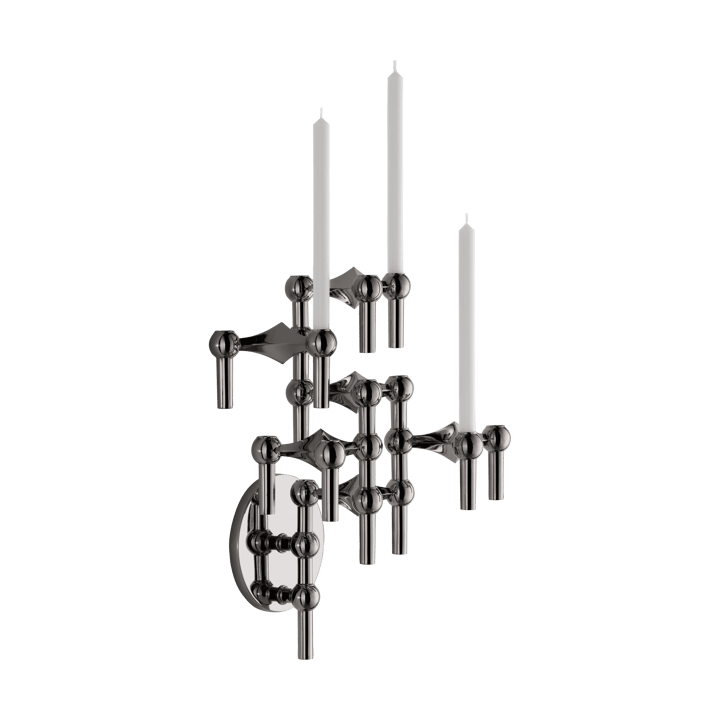 STOFF Nagel ウォールキャンドルホルダー, Black chrome STOFF | ストフ