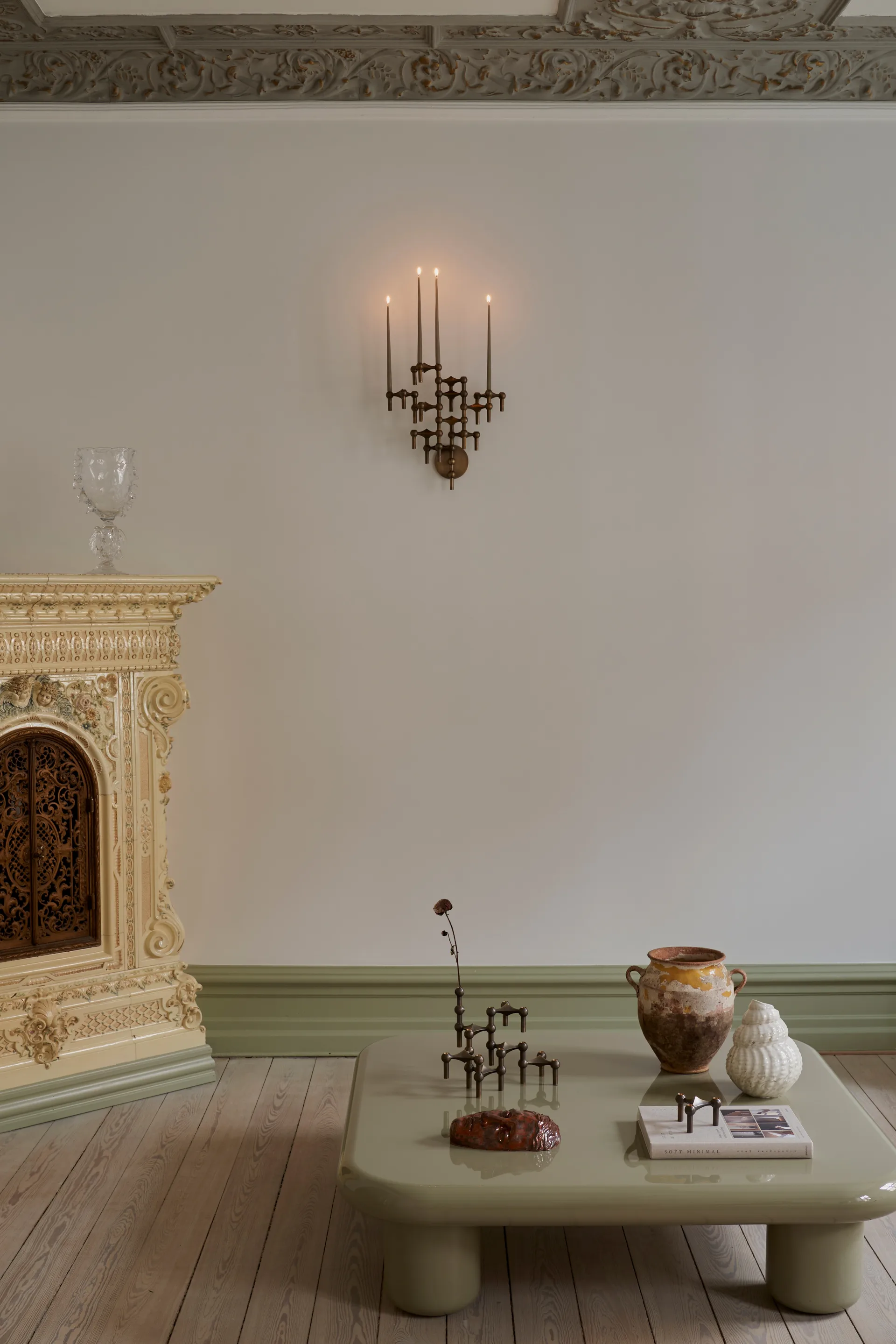 STOFF Nagel ウォールキャンドルホルダー, Bronzed brass STOFF | ストフ