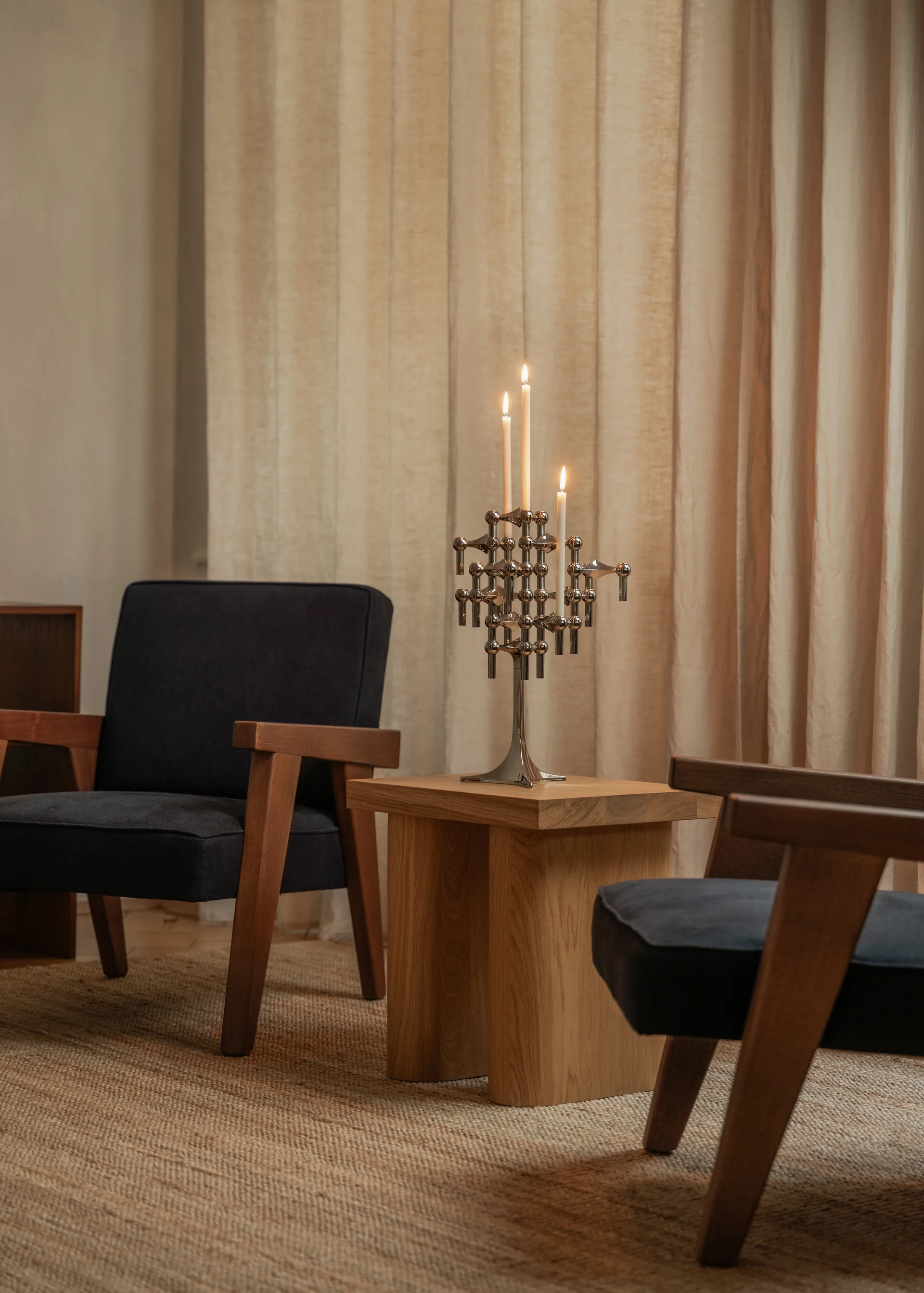 STOFF Nagel キャンドルスタンド, Chrome STOFF | ストフ