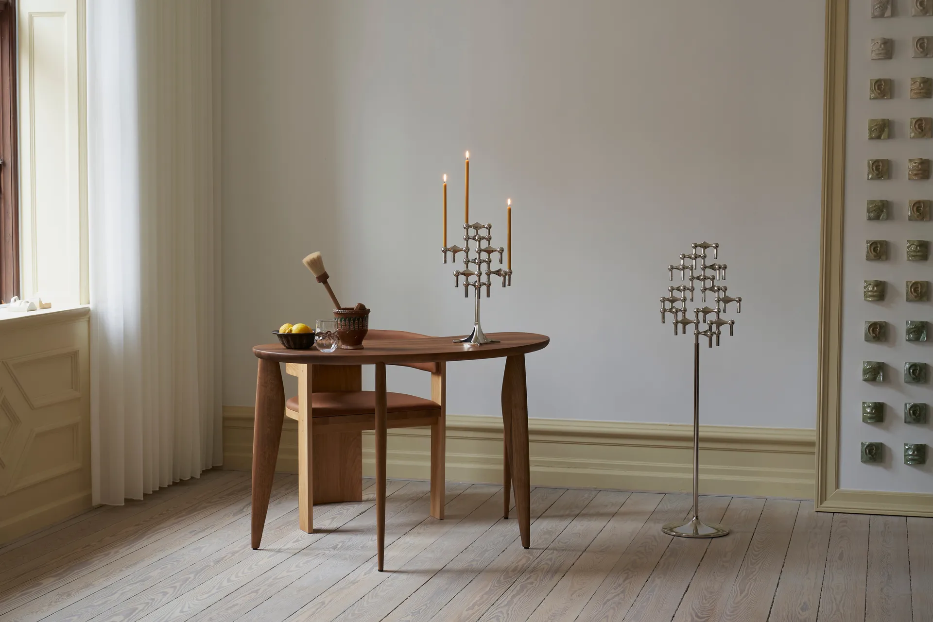 STOFF Nagel キャンドルスタンド, Chrome STOFF | ストフ