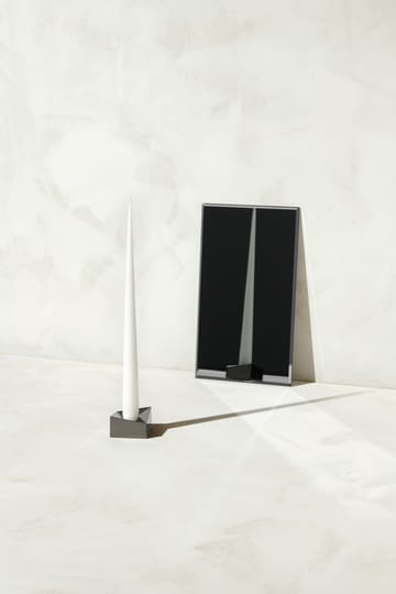 STOFF Nagel reflect キャンドルホルダー large 3.2 cm - Black chrome - STOFF | ストフ
