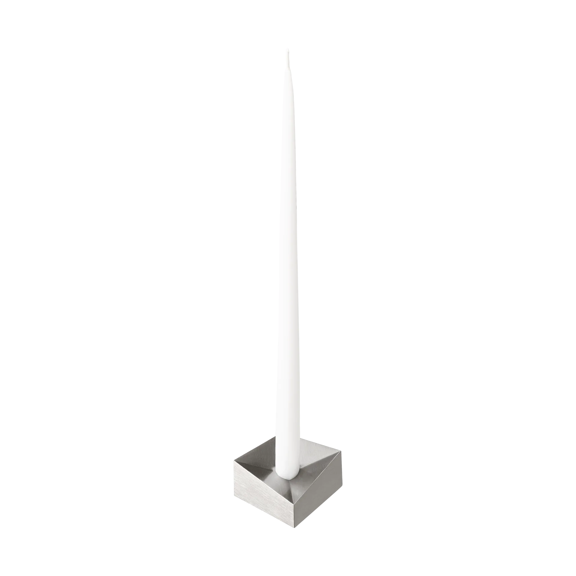 STOFF Nagel リフレクト キャンドルホルダー S 2.7 cm, Brushed chrome STOFF | ストフ