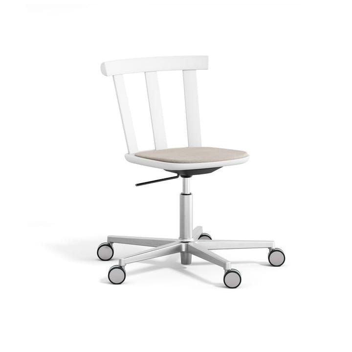 Alt チェア 回転ベース 布張りシート バーチ - Hallingdal 65-103 grey/beige-white 21 - Stolab