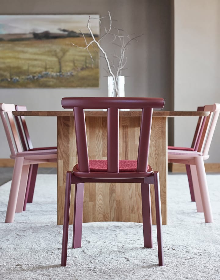 Alt チェア バーチ張りシート, Hallingdal 65-694 maroon-lingonberry 19 Stolab