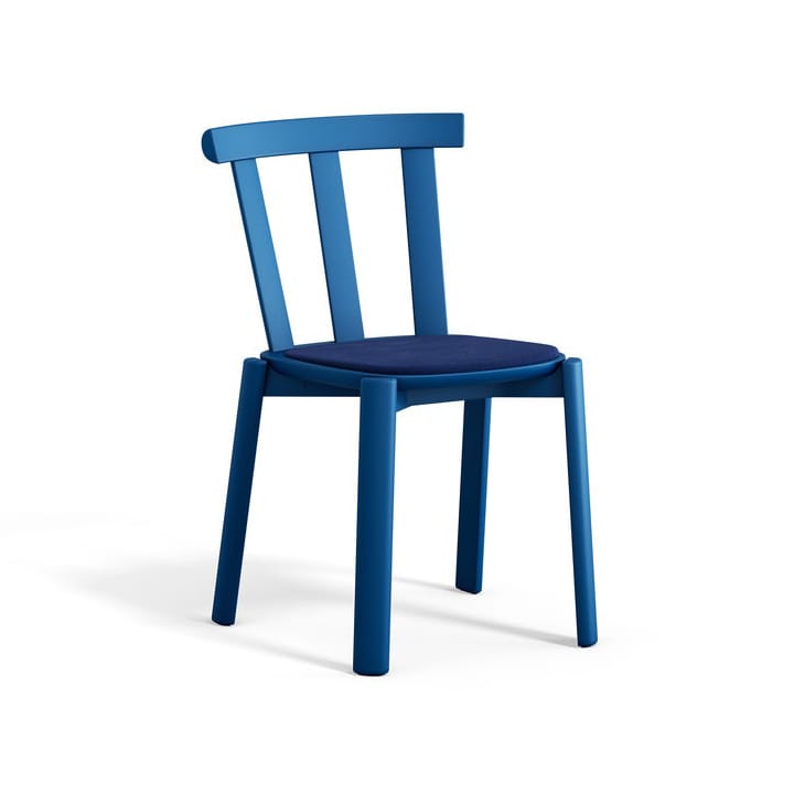 Alt チェア バーチ張りシート - Hallingdal 65-754 blue-Baltic Blue 28 - Stolab