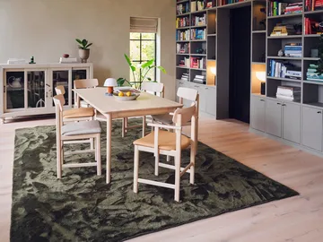 Pal アームチェア - Birch light matte lacquer-Elmosoft 22030 - Stolab