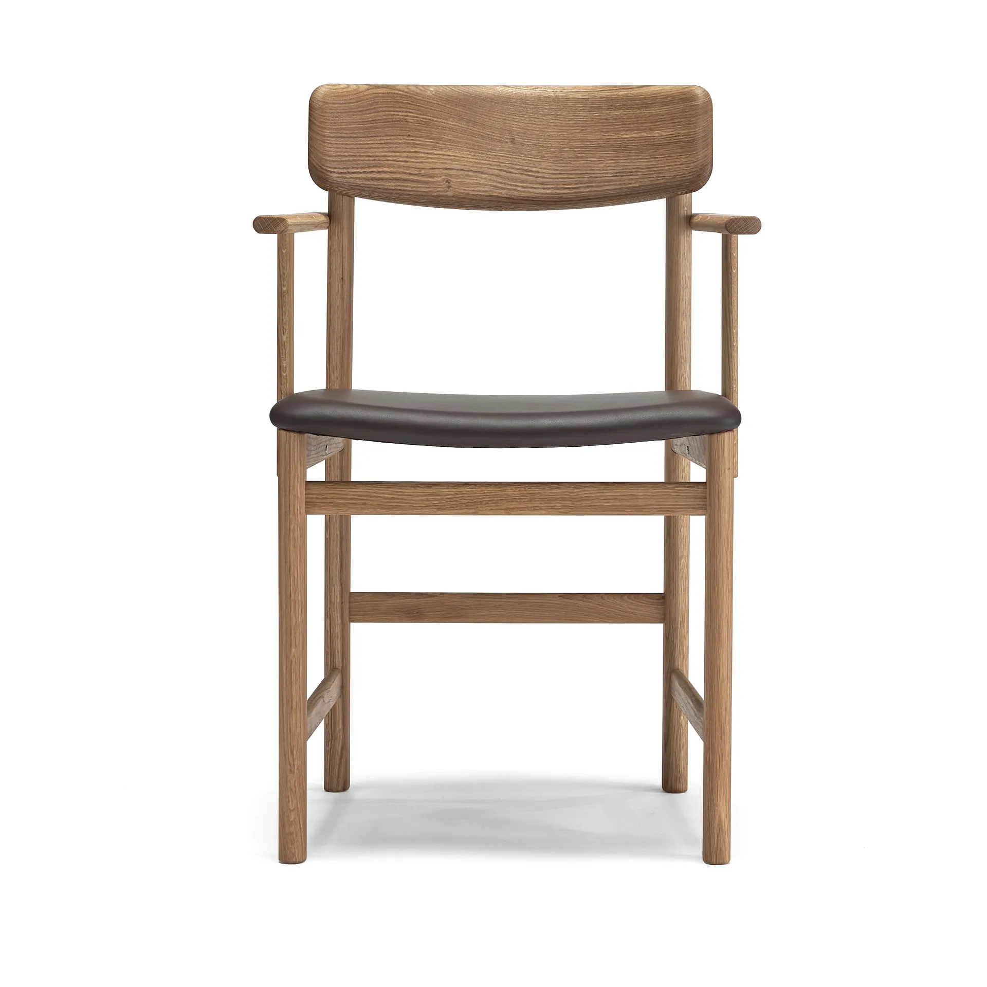 Pal アームチェア, Oak natural oil-Elmosoft 93129 Stolab